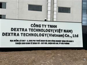 Dự án Công ty TNHH Dextra Technology (Việt Nam)